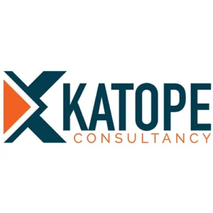 Custom WordPress website SEO and design - Katope Consultancy logo featuring a stylized letter K in blue and orange with the company name in bold text - © 2025 Reboot Websites